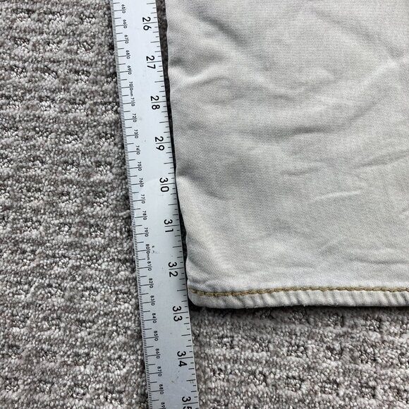True Religion Geno Pants Men Size 34 Grayish Light Brown Relaxed Slim Stretchy - Picture 11 of 16